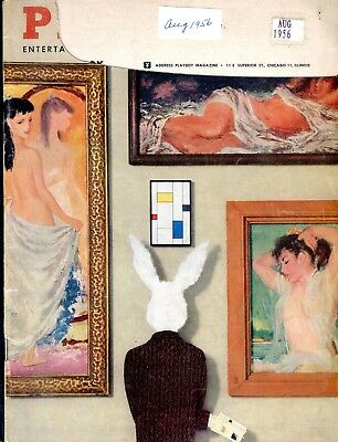 Playboy Magazine August 1956 Readers Copy 022418lm-ep2