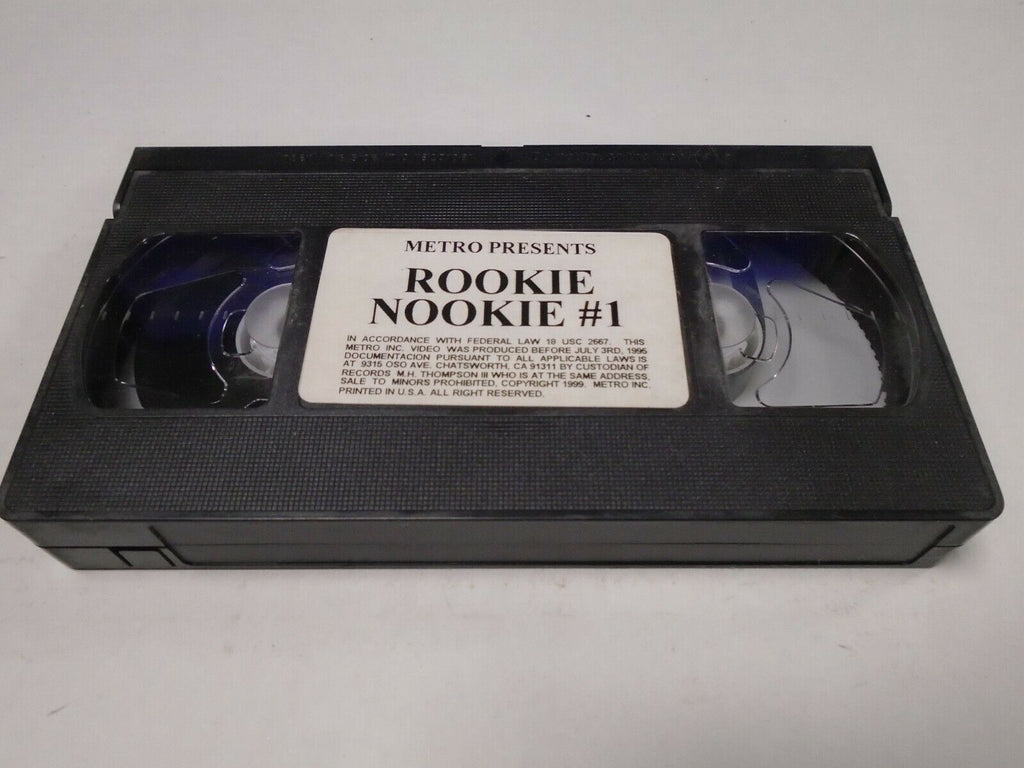 Rookie Nookie #1 1999 Metro video Adult VHS 032919AMP3