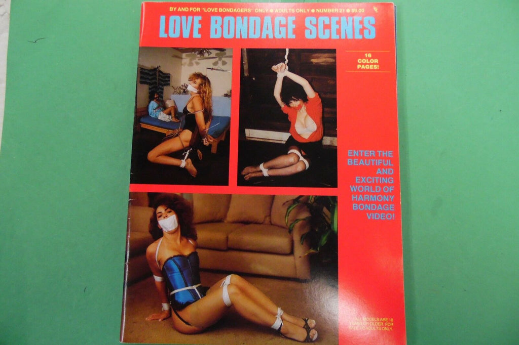 Love Bondage Scenes Magazine #21 March 1991 102816lm-ep2