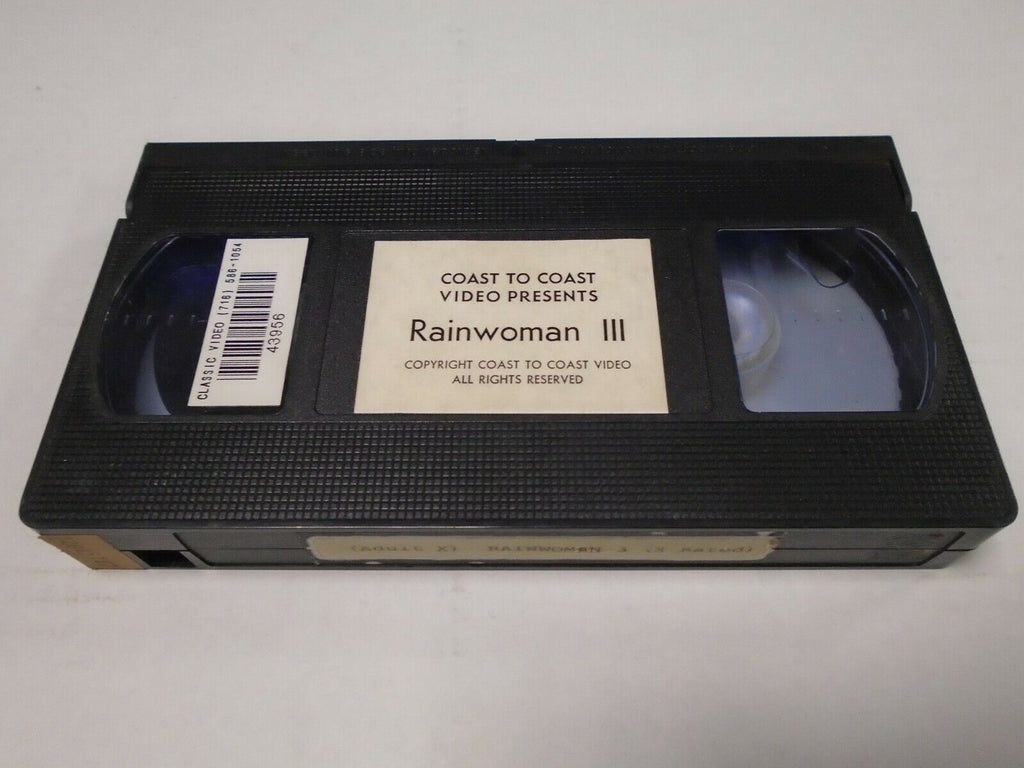 Rainwoman 3 Britt Morgan Joey Silvera 1990 Adult VHS 022519AMP2