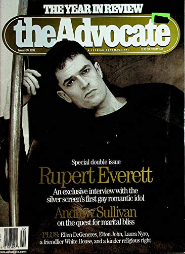 The Advocate Gay Magazine The Year In Review / Rupert Everett January 20, 1998 Special Double Issue