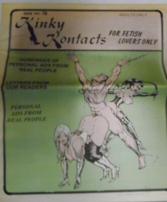 Kinky Kontacts Newspaper Fetish Lovers #76 052618lm-ep
