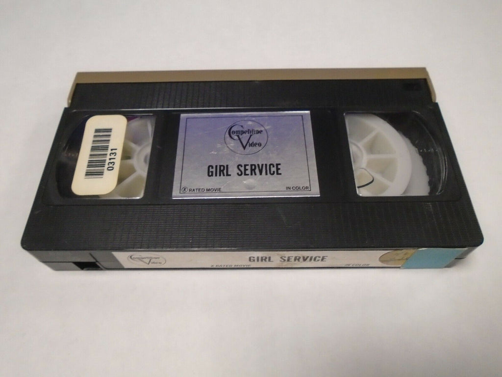 Girl Service Vintage Competitive Video Adult VHS 031319AMP2