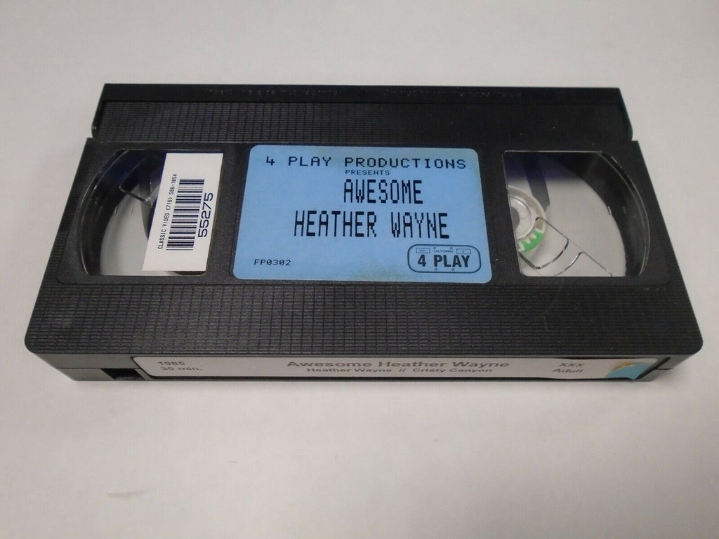 Awesome Heather Wayne Cristy Canyon 1985 30mins Adult VHS 030419AMP3