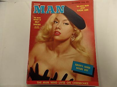 Modern Man Adult Magazine Lilly Christine December 1956 ex 021316lm-ep