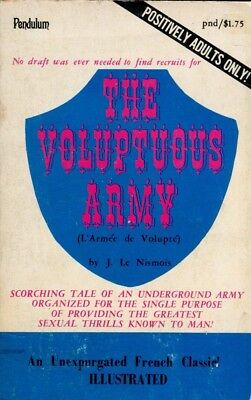 The Voluptuous Army Adult Novel by J. Le Nismois 1968 042514lm-epa