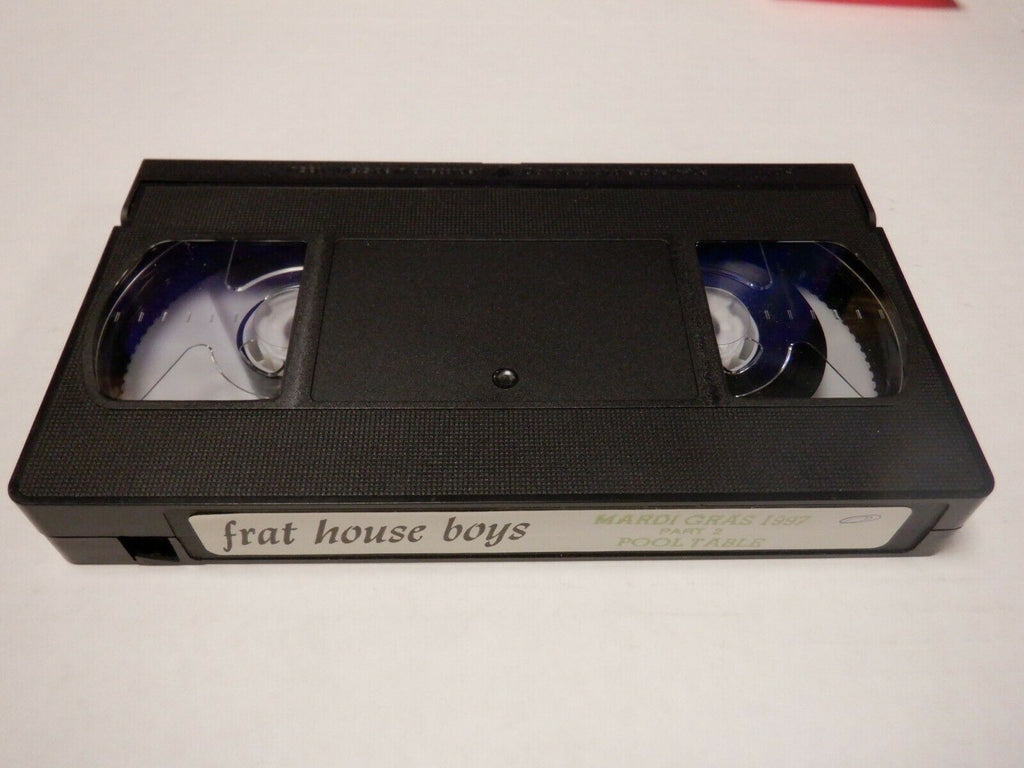 Frat House Boys Mardi Gras 1997 Pt 2 Pool Table Gay Male Adult VHS 123019AMP3