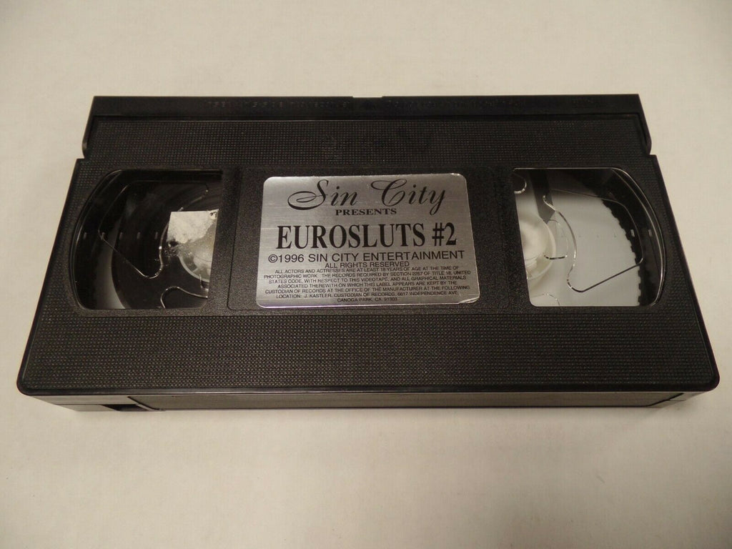 Eurosluts #2 Sin City 1996 Adult VHS 052719AMP3