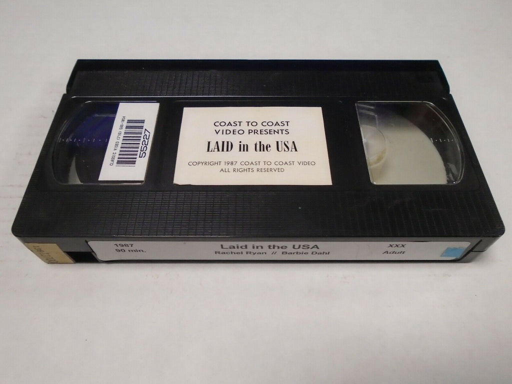 Laid in the USA Rachel Ryan Barbie Dahl 1987 90mins Adult VHS 032819AMP