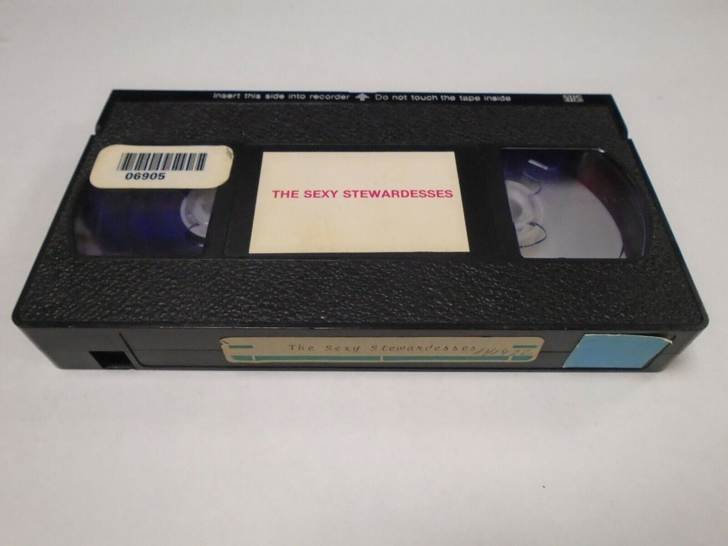 The Sexy Stewardesses Vintage Adult VHS 030419AMP2