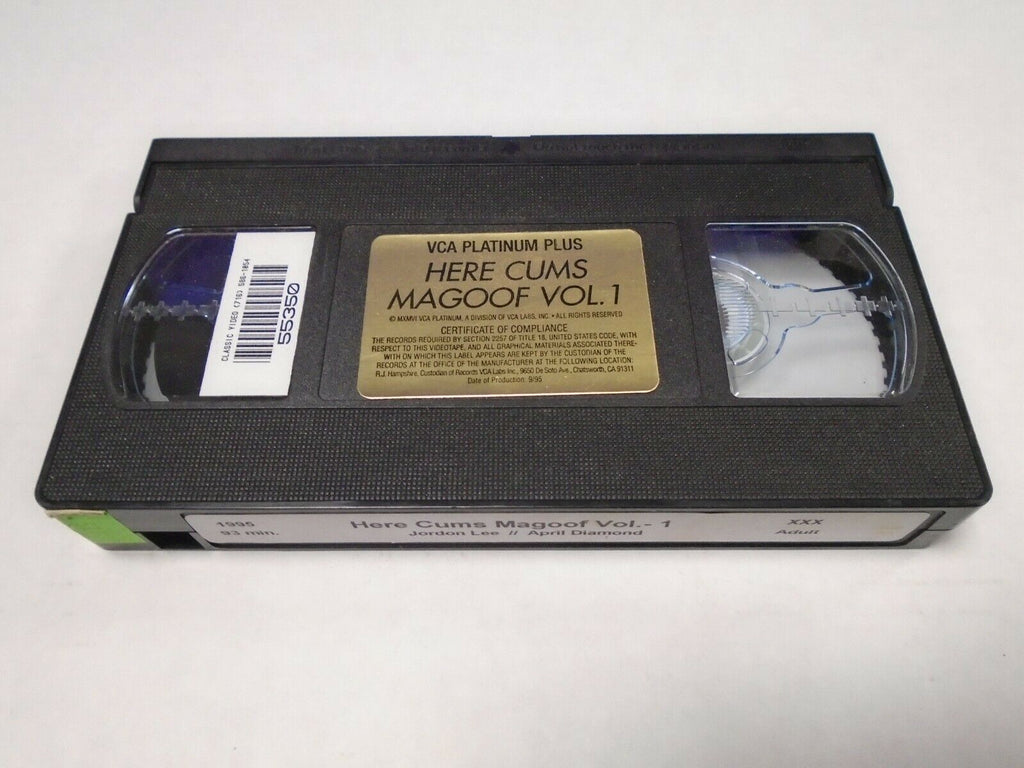 Here Cums Magoof Vol 1 Jordon Lee April Diamond 1995 Adult VHS 032219AMP