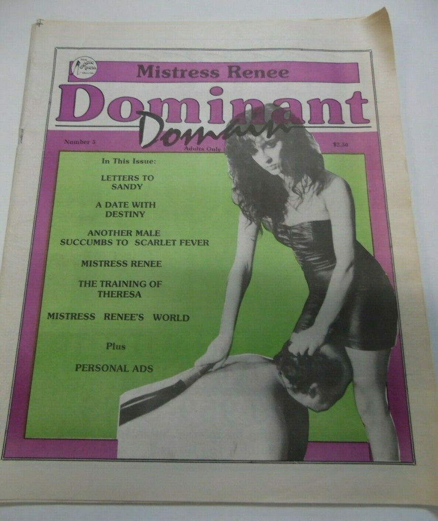 Dominant Domain Newspaper Mistress Renee #5 1993 012920lm-ep2
