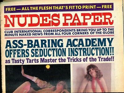 Nudes Paper Adult Newspaper Ass-Baring Academy 050718lm-ep