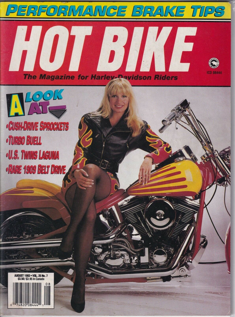 Hot Bike Magazine Cush Drive Sprockets August 1993 013019REP