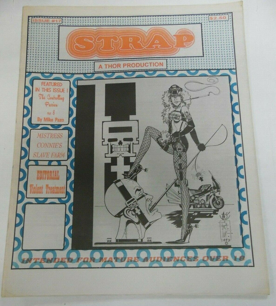 Strap Fetish Newspaper The Controlling Passion #17 1990's 120719lm-ep