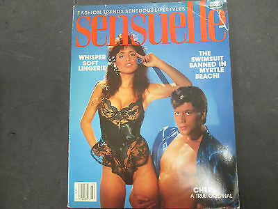 Sensuelle Adult Magazine Cher Vol.1 #2 1989 vg 060415lm-ep