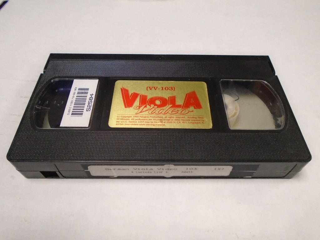 German Viola Video 103 Lucinda Lier 1995 Adult VHS 012419AMP3