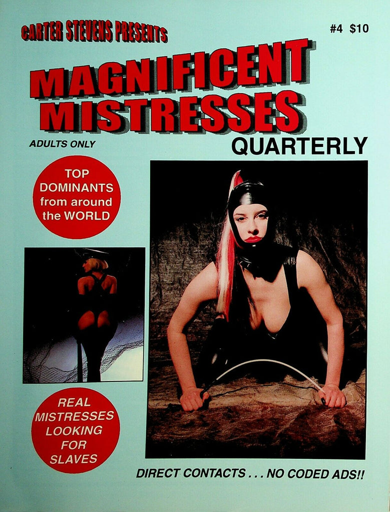 Magnificient Mistresses Quarterly Magazine Top Dominants #4 1997 030920lm-ep