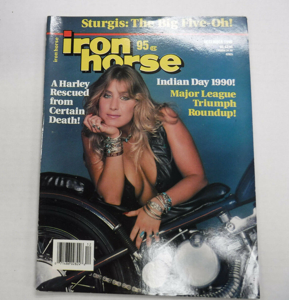 Iron Horse Magazine Indian Day December 1990 110816R