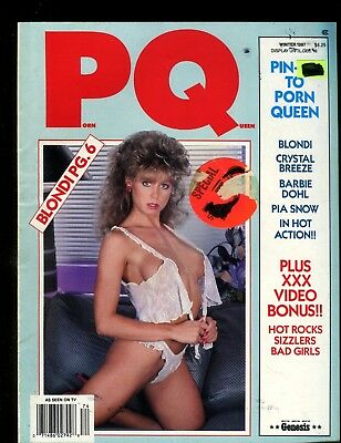 PQ Porn Queen Magazine Blondi/ Crystal Breeze Winter 1987 122217lm-ep