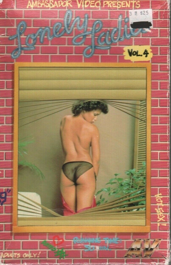 Lonely Ladies Vol 4 30mins Ambassador Video Adult VHS 060419AMP2