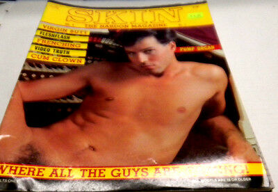Skin Gay Adult Magazine "Virgin Butt" #2 1986 vg 101013lm-ep
