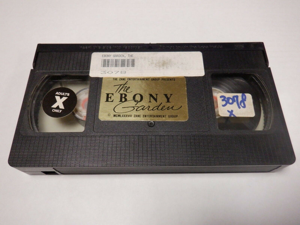 The Ebony Garden Zane Ent Adult VHS 123019AMP