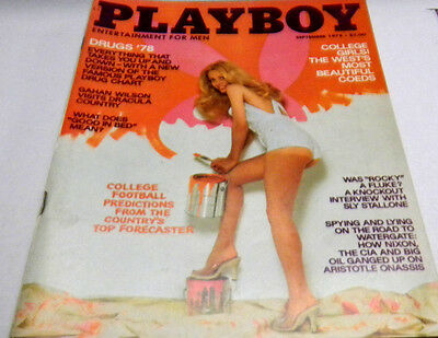 Playboy Adult Magazine "Beautiful Coeds" September 1978 vg 080613lm-ep - Used