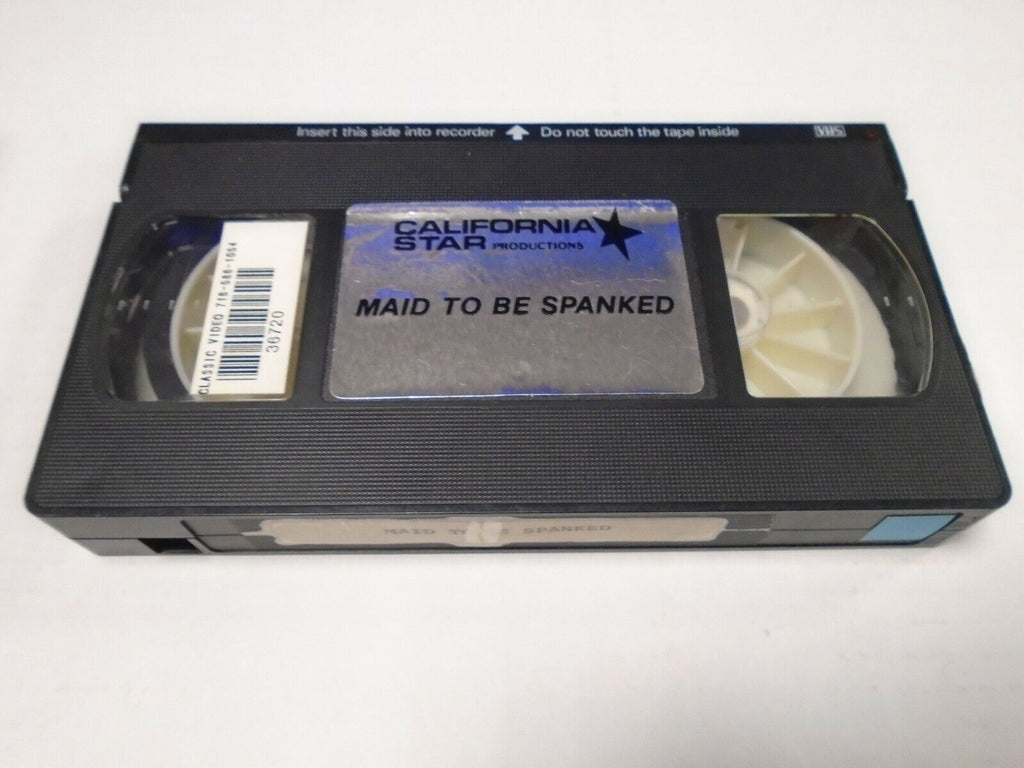 Maid to be Spanked California Star Productions Adult VHS 022219AMP