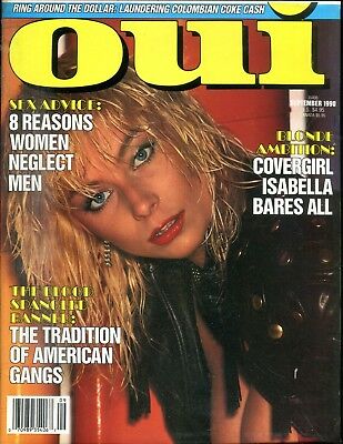 Oui Magazine Covergirl Isabella September 1990 082918lm-ep