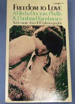 Freedom To Love Adult Novel 1970 Grove Press 100 Photographs! 061317lm-ep