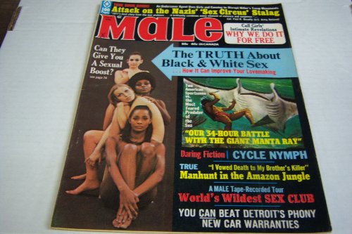 Male Adult Magazine "The Truth About Black & White Sex" October 1971
