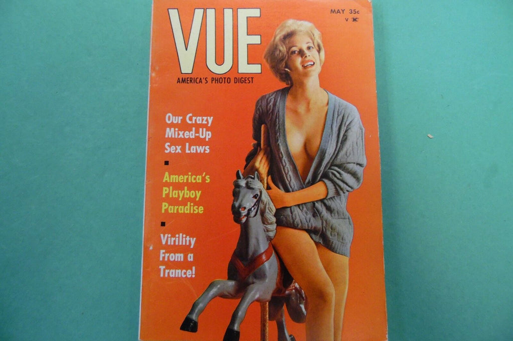 Vue Adult Picture Digest Playboy Paradise May 1963 102116lm-ep