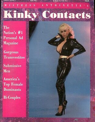 Mistress Antoinette's Kinky Contacts vol.9 #1 1988 Magcorp 041918lm-ep2