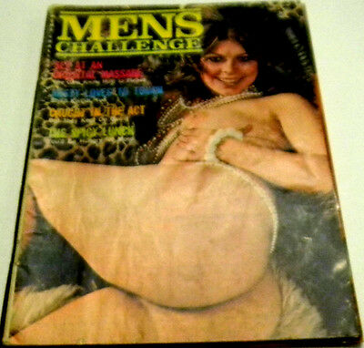 Mens Challenge Busty Adult Magazine "Caught in the Act" July 1976  020226lmp
