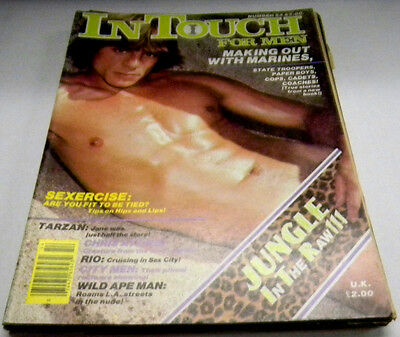 In Touch Gay Adult Magazine Jugle In The Raw III #54 April 1981 040414lm-ep