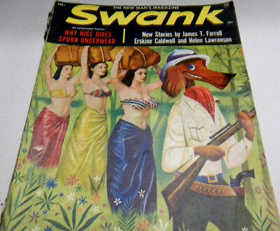 Swank Busty Adult Magazine February 1956 Vol.3 gd 103113lm-ep