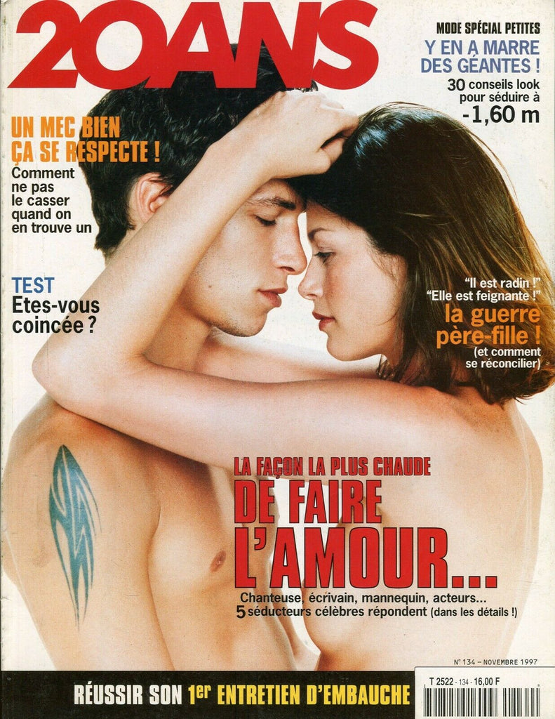 20ANS French Magazine De Faire L'Amour... #134 November 1997 052919lm-ep2 - New