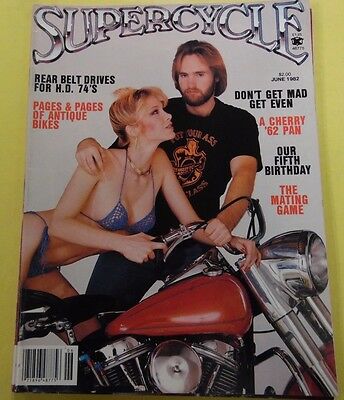 Super Cycle Magazine Antique Bikes June 1982 18+ 121012lm-epa