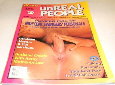 Unreal People Adult Magazine Swingers #75 nm 021414lm-ep