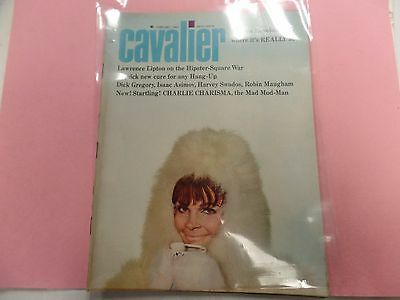 Cavalier Busty Adult Magazine Charlie Charisma February 1967 031616lm-ep