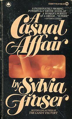 A Casual Affair Adult Novel by Sylvia Fraser 1979 032818lm-ep