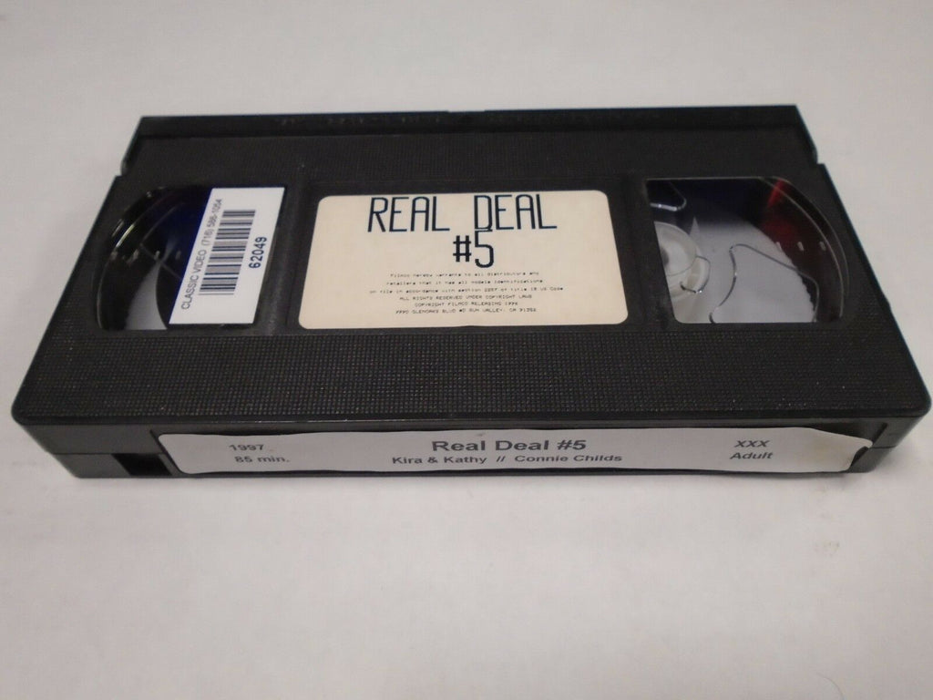 Real Deal #5 Kiara Kathy Connie Childs 1997 85mins Adult VHS 012419AMP2