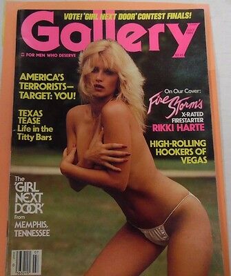 Gallery Magazine Covergirl Rikki Harte July 1984 030617mag lm-ep