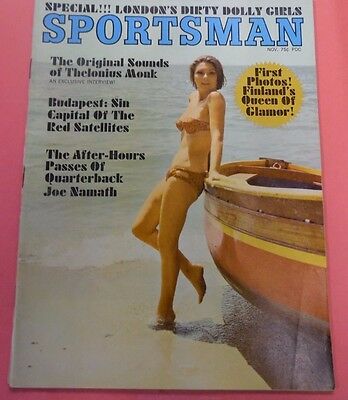 Sportsman Magazine Joe Namath November 1967 101813lm-epa