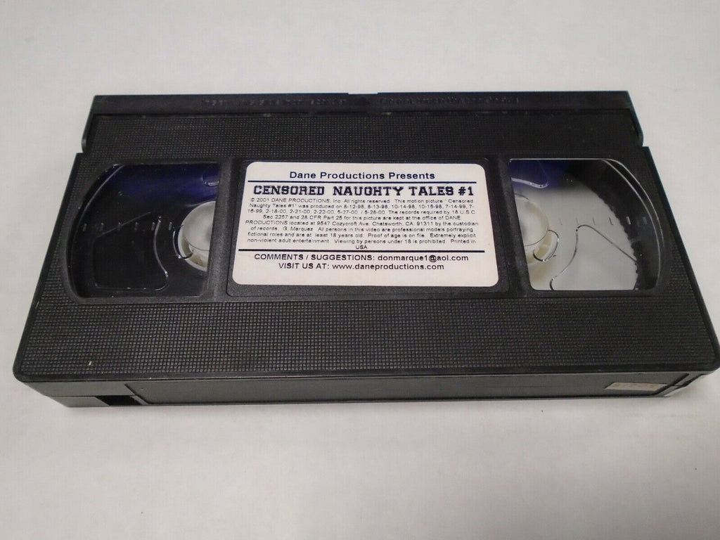 Censored Naughty Tales #1 Dane Prod 2000 Adult VHS 032219AMP