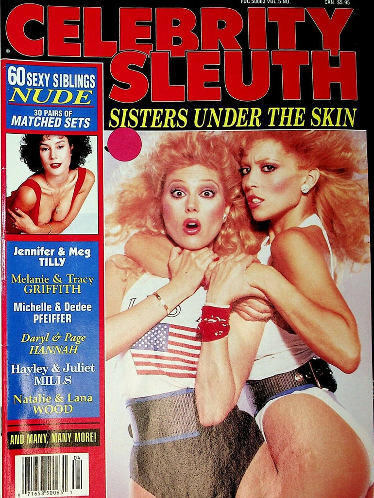Celebrity Sleuth Magazine Audrey & Judy Landers vol.5 #4 1992 101720lm-ep