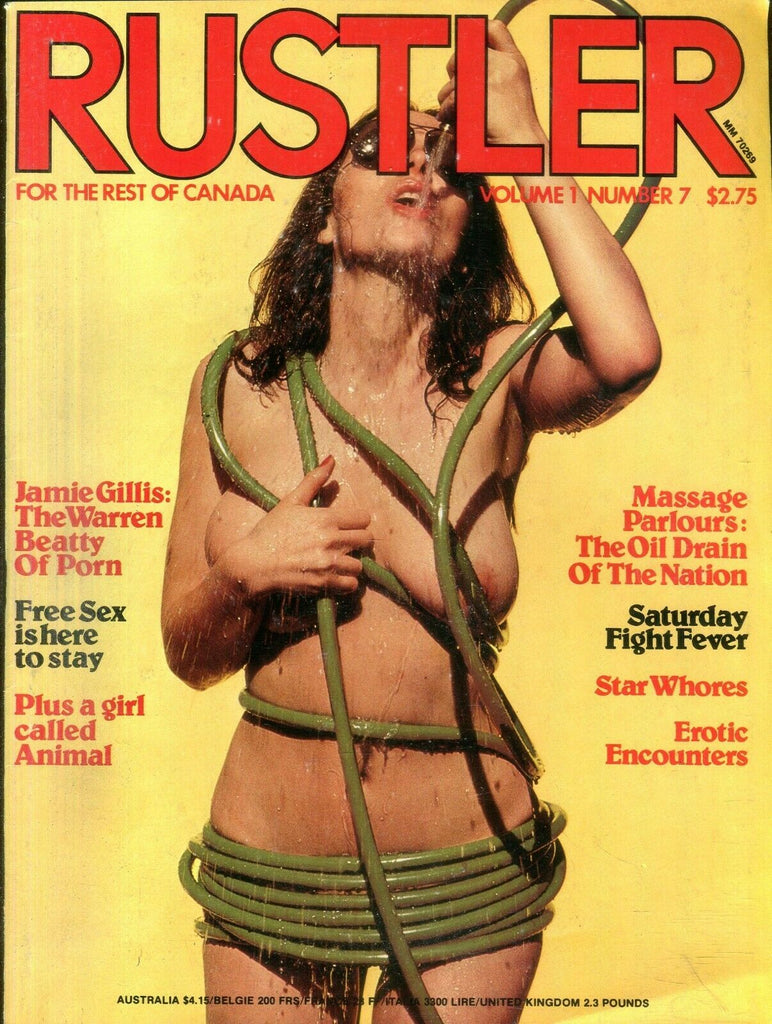 Rustler Magazine Jamie Gillis vol.1 #7 1970's 022619lm-ep