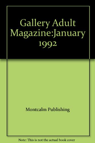Gallery Adult Magazine:January 1992