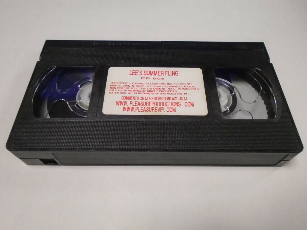 Lee's Summer Fling Pleasure Productions Adult VHS 032819AMP2